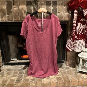 Sonoma Xl Maternity Shirt Redish Pink